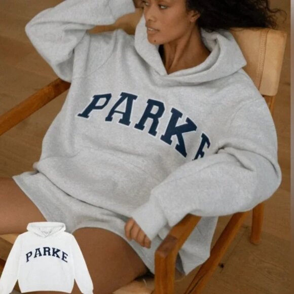 Parke Varsity Hoodie Sweatshirt - Picture 1 of 1